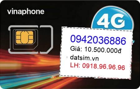 sim điện thoại 0942036886